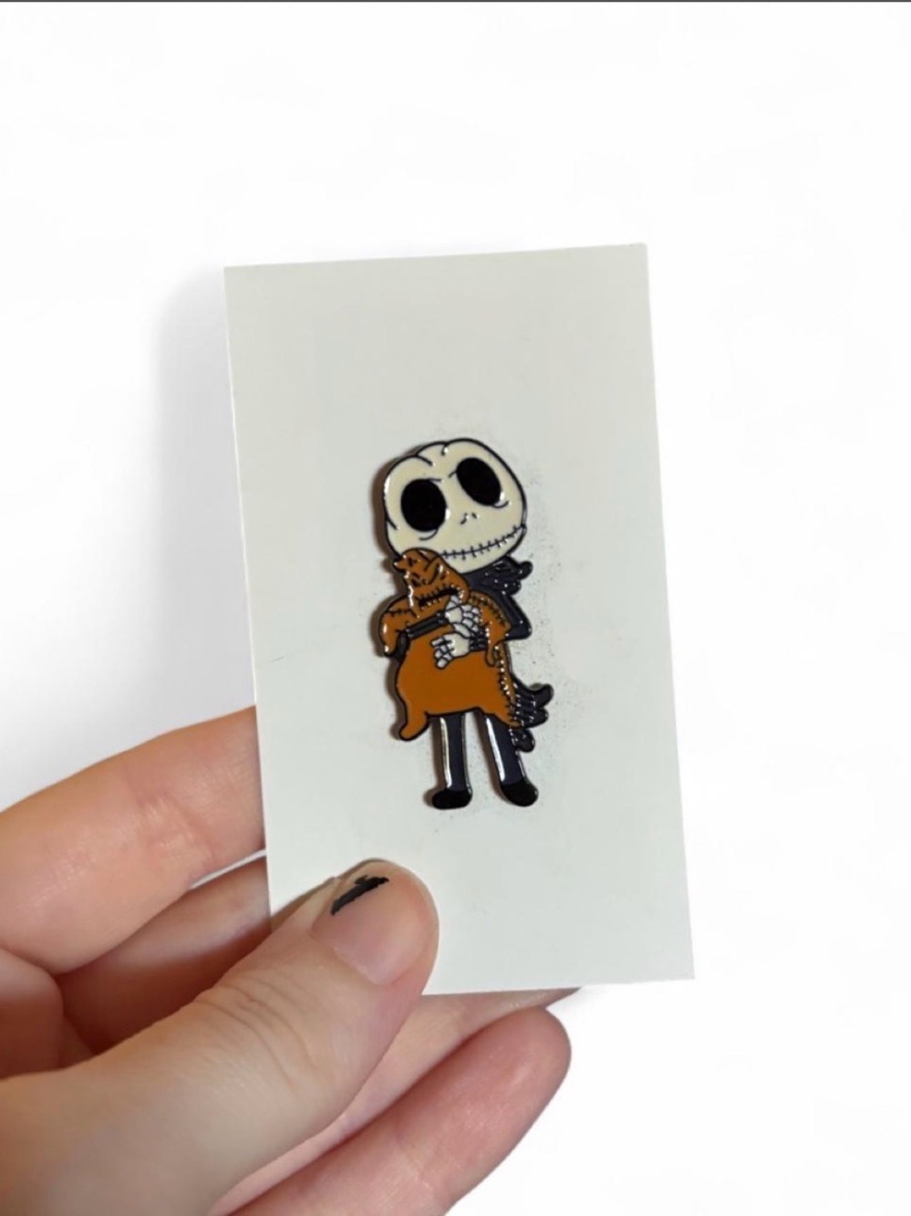 Jack Skellington and Oogie Boogie Pin